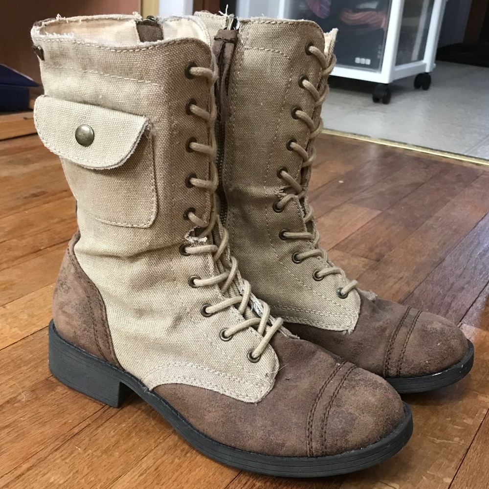Roxy Combat Boots